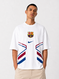 VYNTRRO Barcelona Oversized Football Streetwear T-Shirt