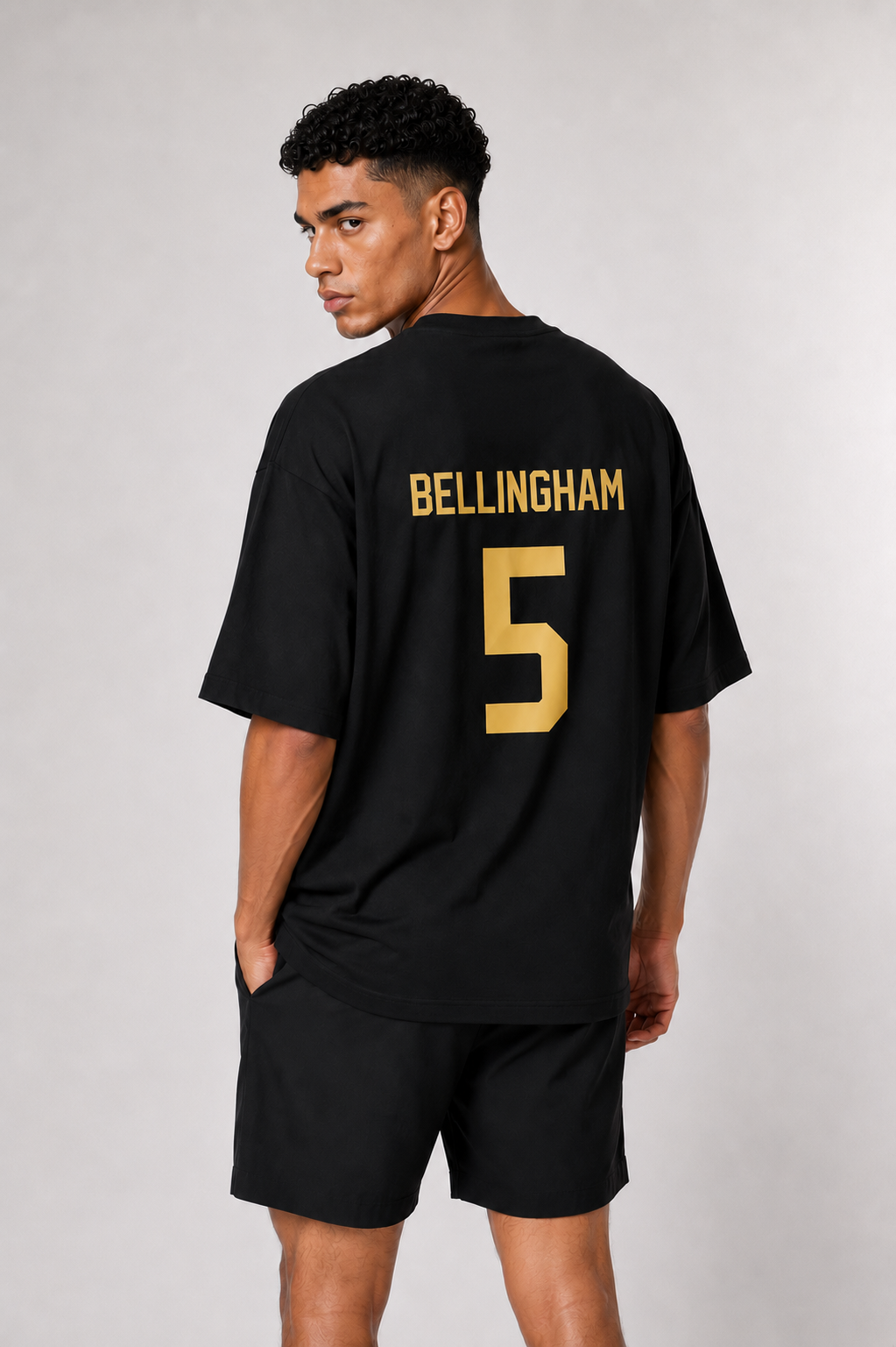 VYNTRRO Real Madrid Oversized Football Streetwear T-Shirt